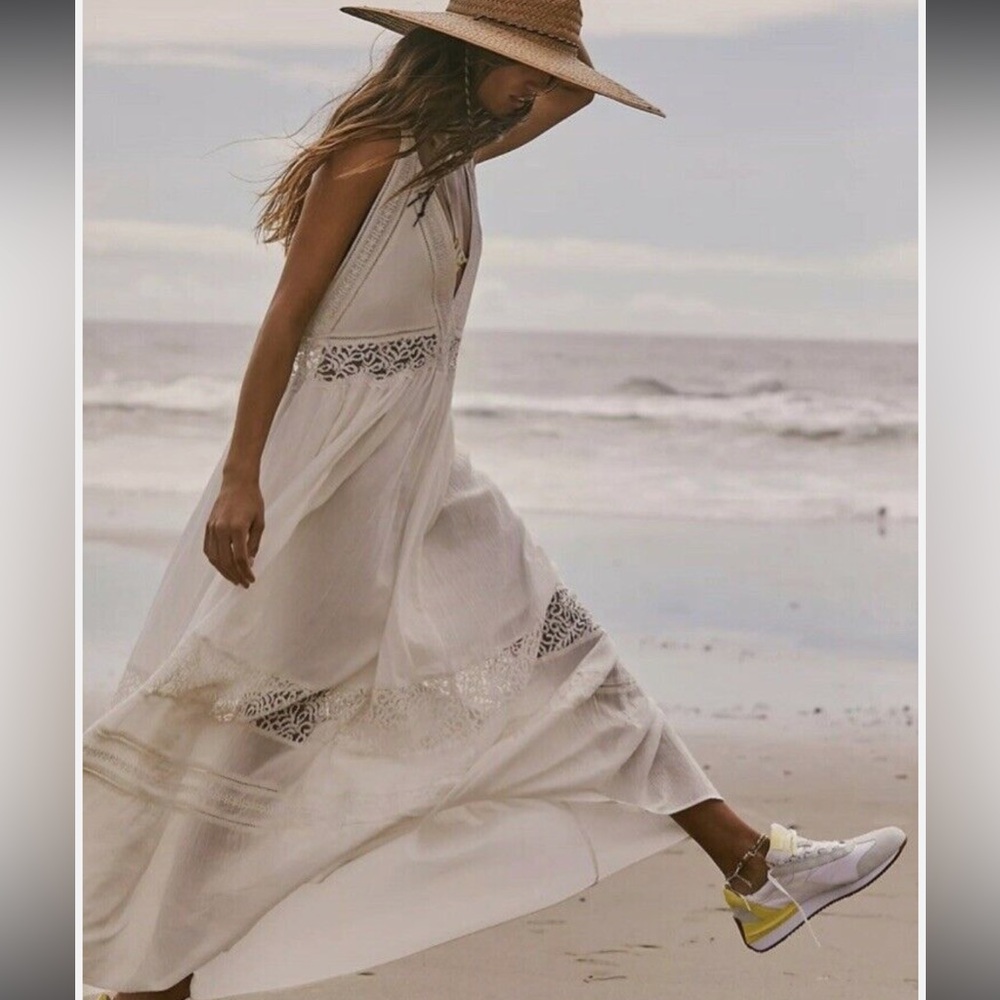 Free people Carla ivory lace dress - Picture 6 of 8
